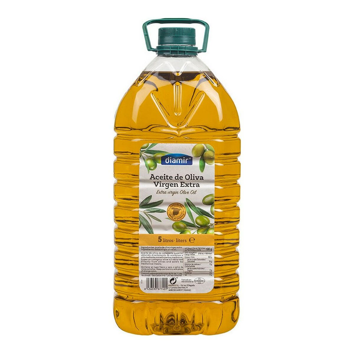 Olio extravergine di oliva Diamir (5 L)