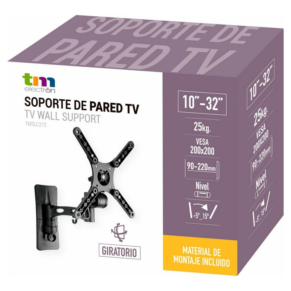Supporto TV TM Electron 25 kg 10"-32"