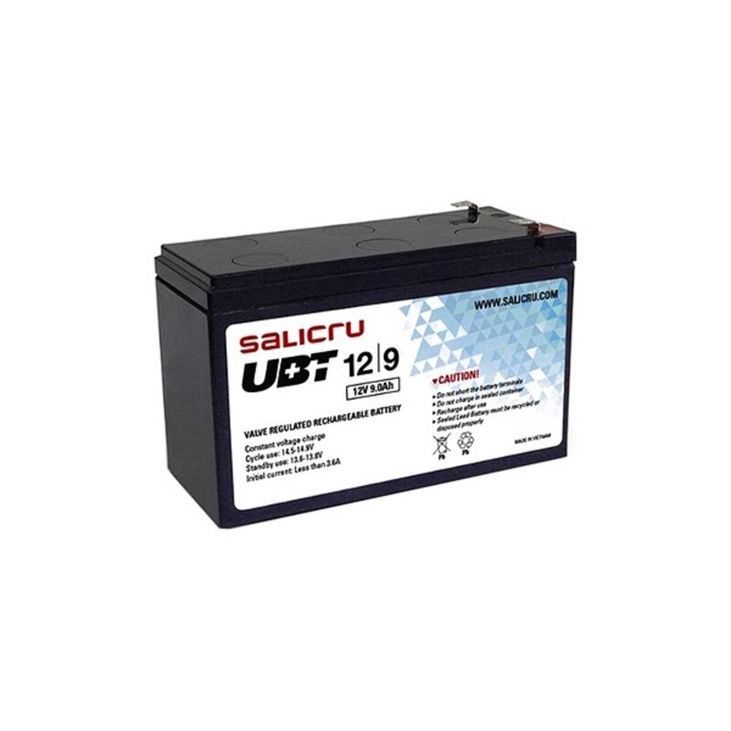Batteria per Gruppo di Continuità UPS Salicru UBT 013BS000002 12/9 9 Ah 12V