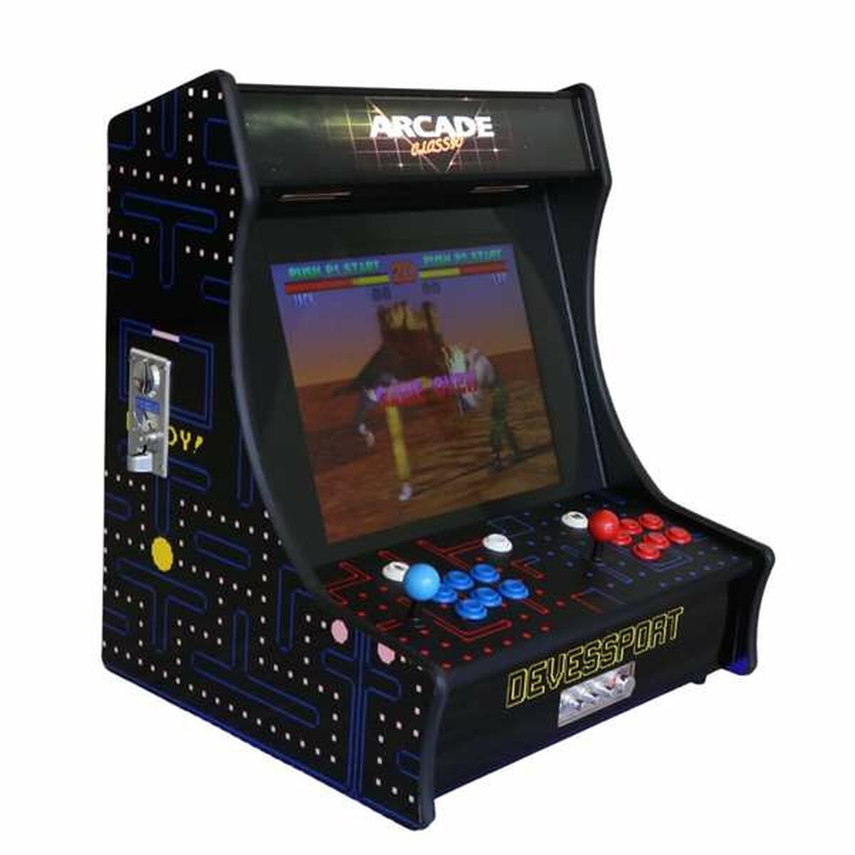 Macchina arcade Pacman 19" Retrò 66 x 55 x 48 cm
