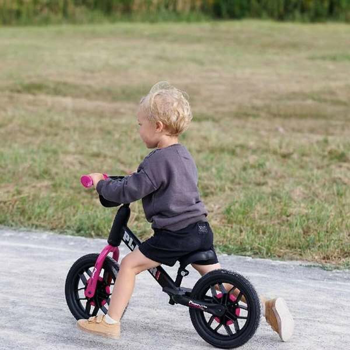 Bicicletta per Bambini New Bike Player Luci Rosa 10"