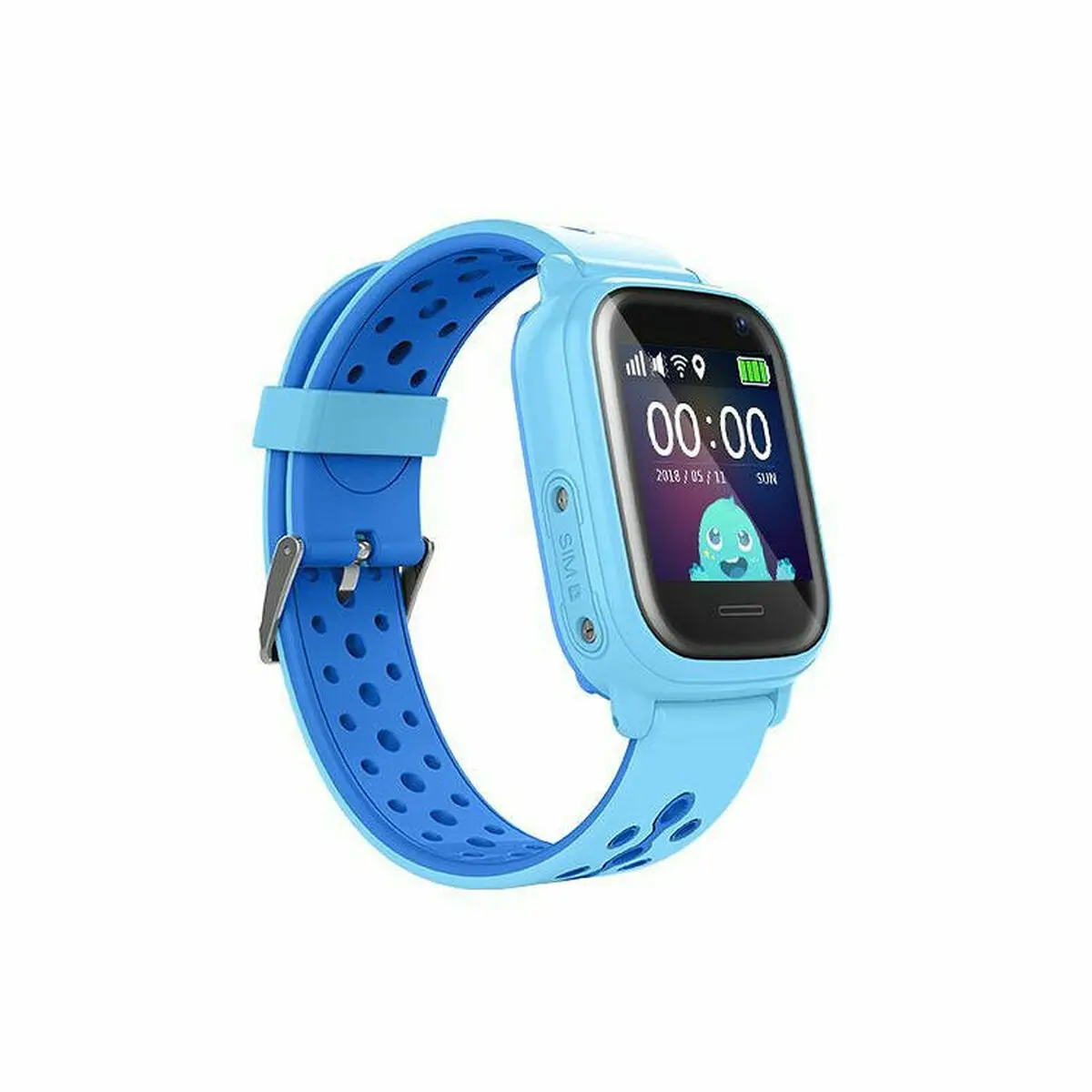 Smartwatch LEOTEC KIDS ALLO GPS Azzurro 1,3" Acciaio