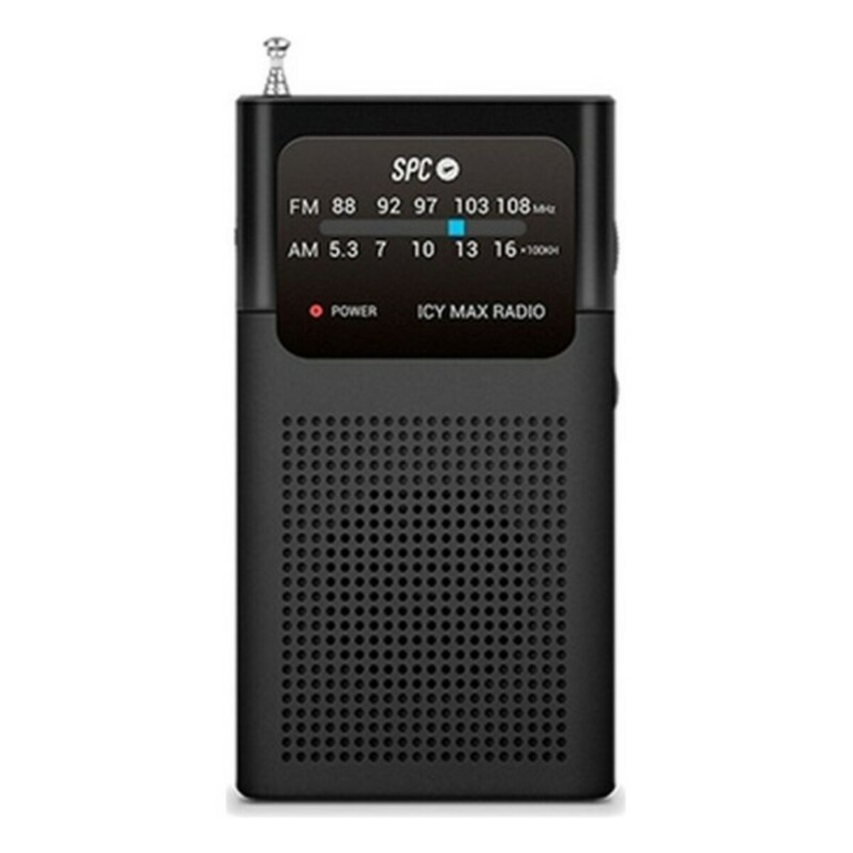 Radio SPC Internet 4588N ICY MAX Nero Sintonizzatore AM/FM