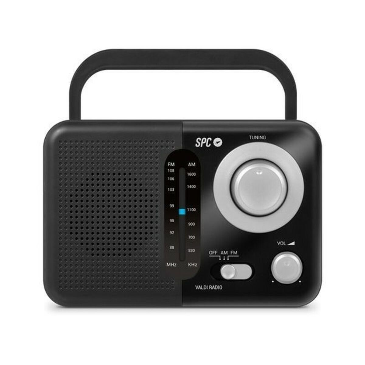 Radio AM/FM SPC 4590N 0,8 W Nero