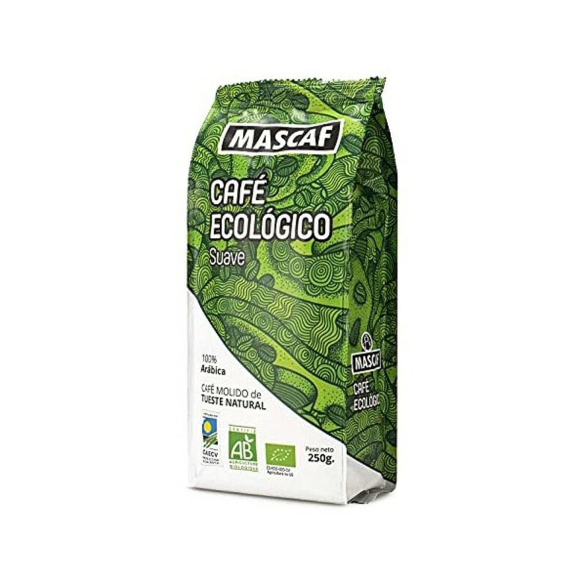 Caffè macinato Mascaf Ecologico (250 g)