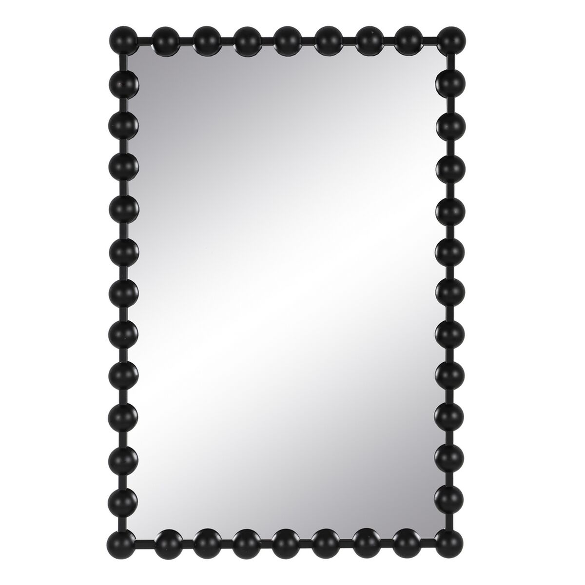 Specchio da parete Nero Ferro 60 x 4,5 x 90 cm