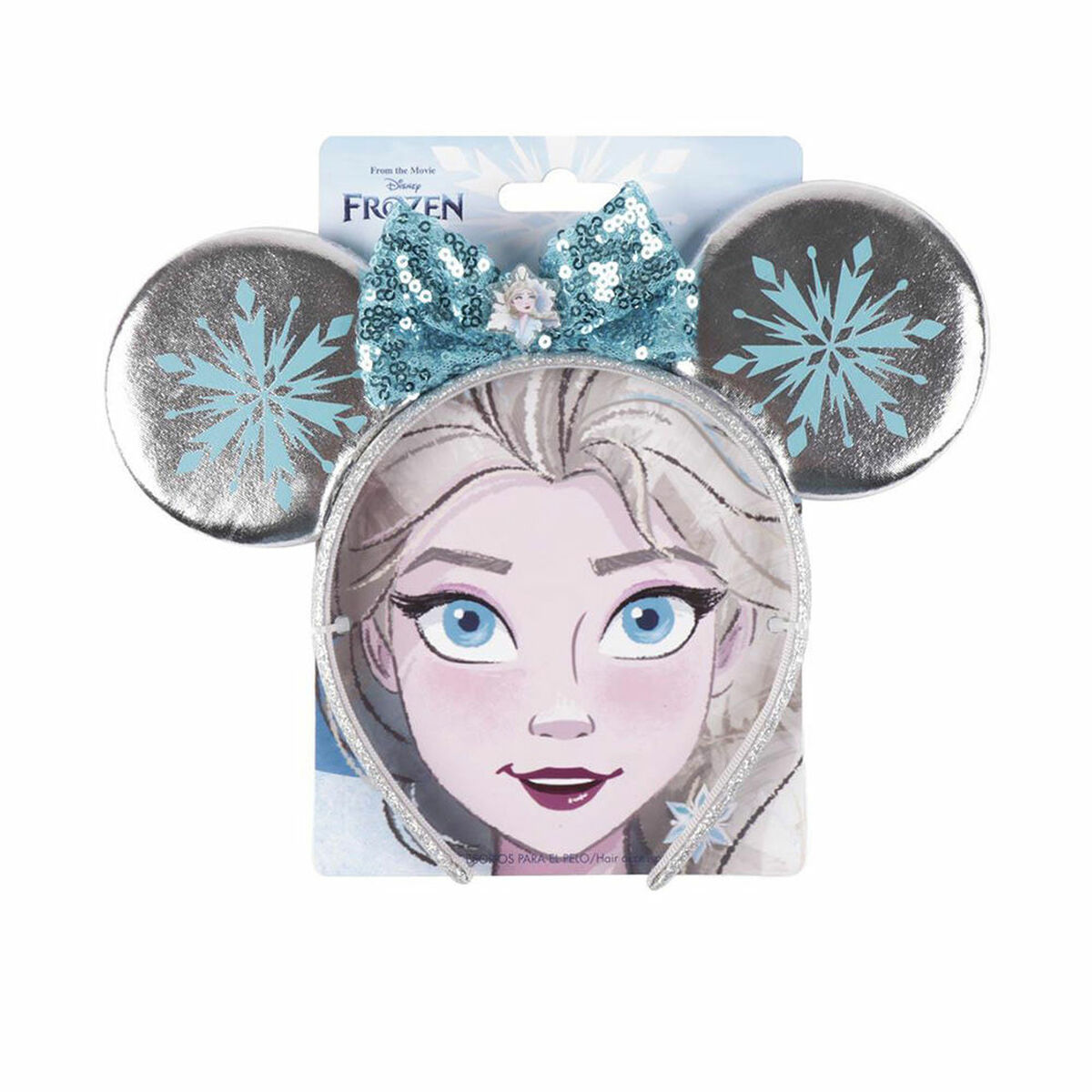 Diadema Princesses Disney   Argentato Frozen Orecchie