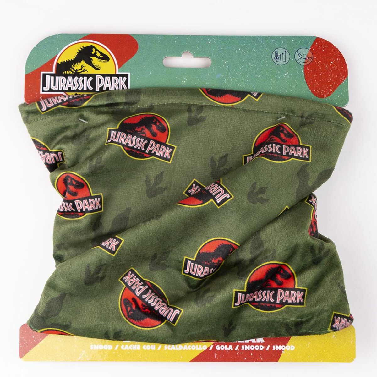Scaldacollo Jurassic Park Multicolore