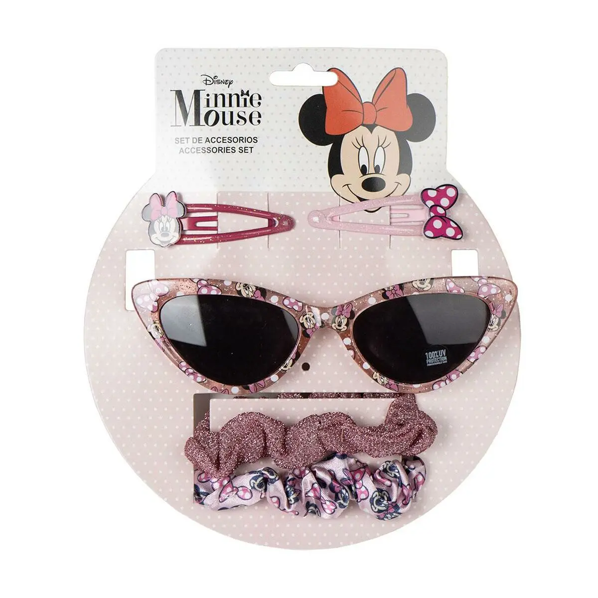 Occhiali da sole con accessori Minnie Mouse Per bambini
