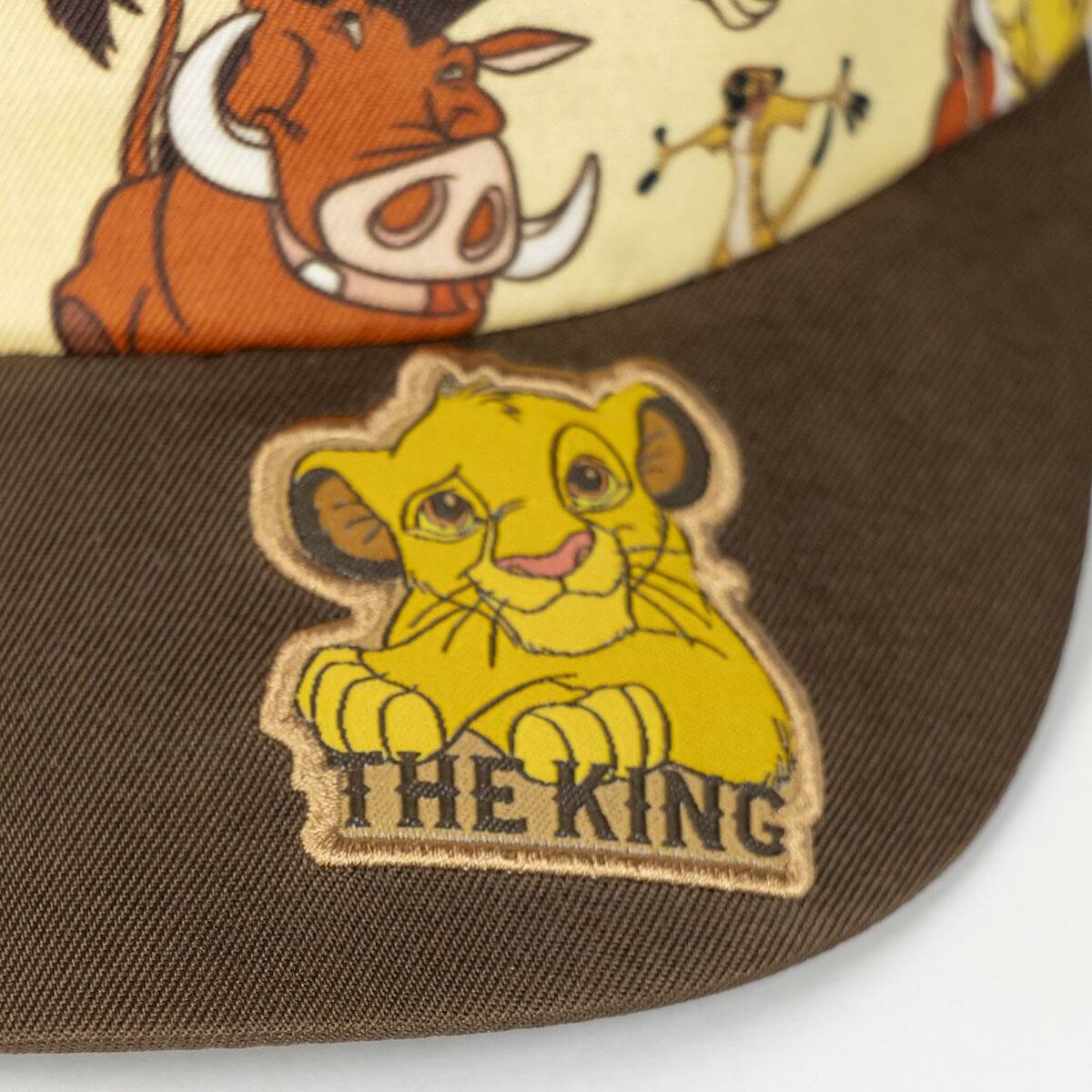 Cappellino per Bambini The Lion King Giallo (53 cm)