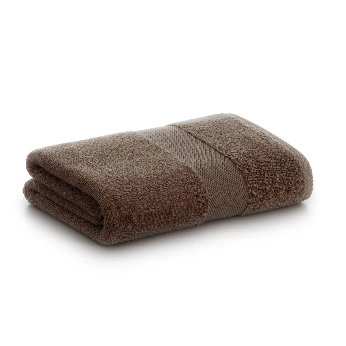 Asciugamano per lavabo Paduana Marrone Cioccolato 100 % cotone 500 g/m² 50 x 100 cm