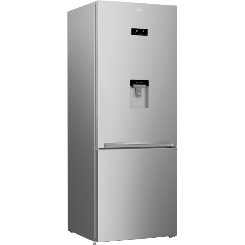 beko rcne560e40dsn frigorifero combinato 510lt total no frost dispenser classe e colore argento 1