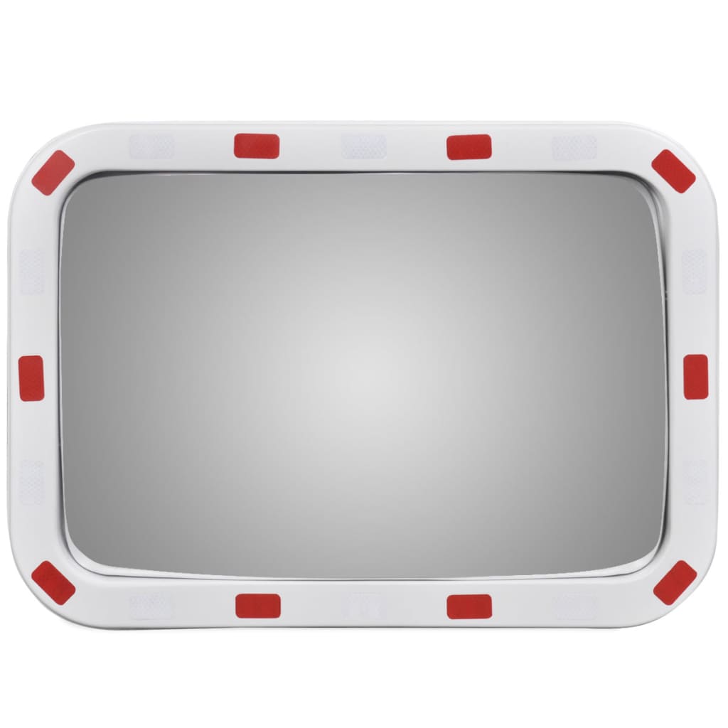 vidaXL Specchio Traffico Convesso Rettangolare 40x60cm Catarifrangenti