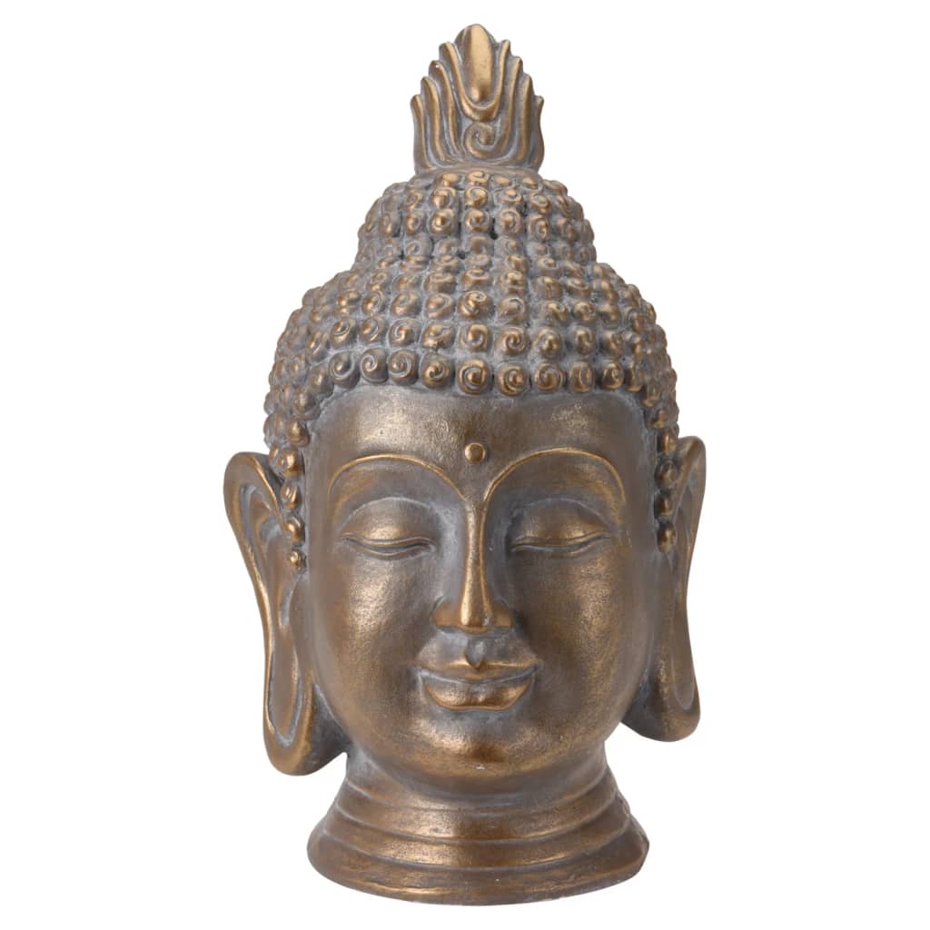 ProGarden Testa di Buddha Decorativa 31x29x53,5 cm