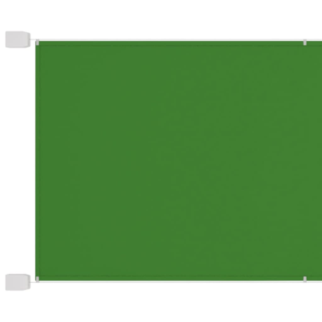 vidaXL Paravento Verticale Verde Chiaro 100x800 cm in Tessuto Oxford