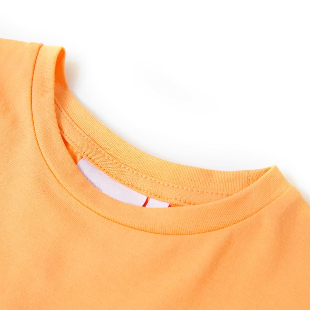 Maglietta per Bambini Arancione Brillante 116