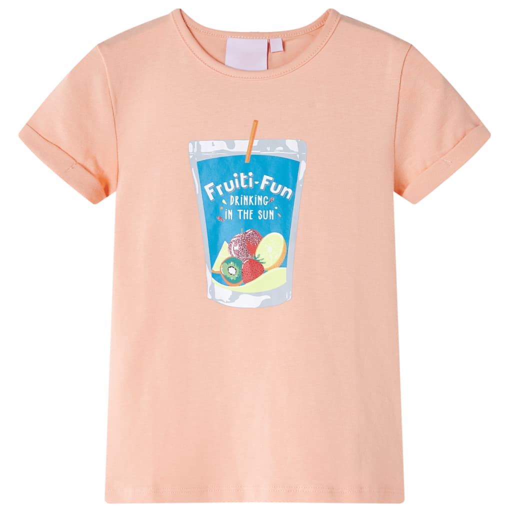 Maglietta da Bambino Arancione Chiaro 116