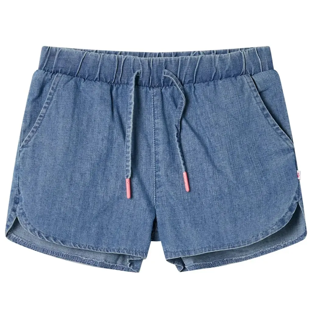 Pantaloncini da Bambino Blu Denim 116