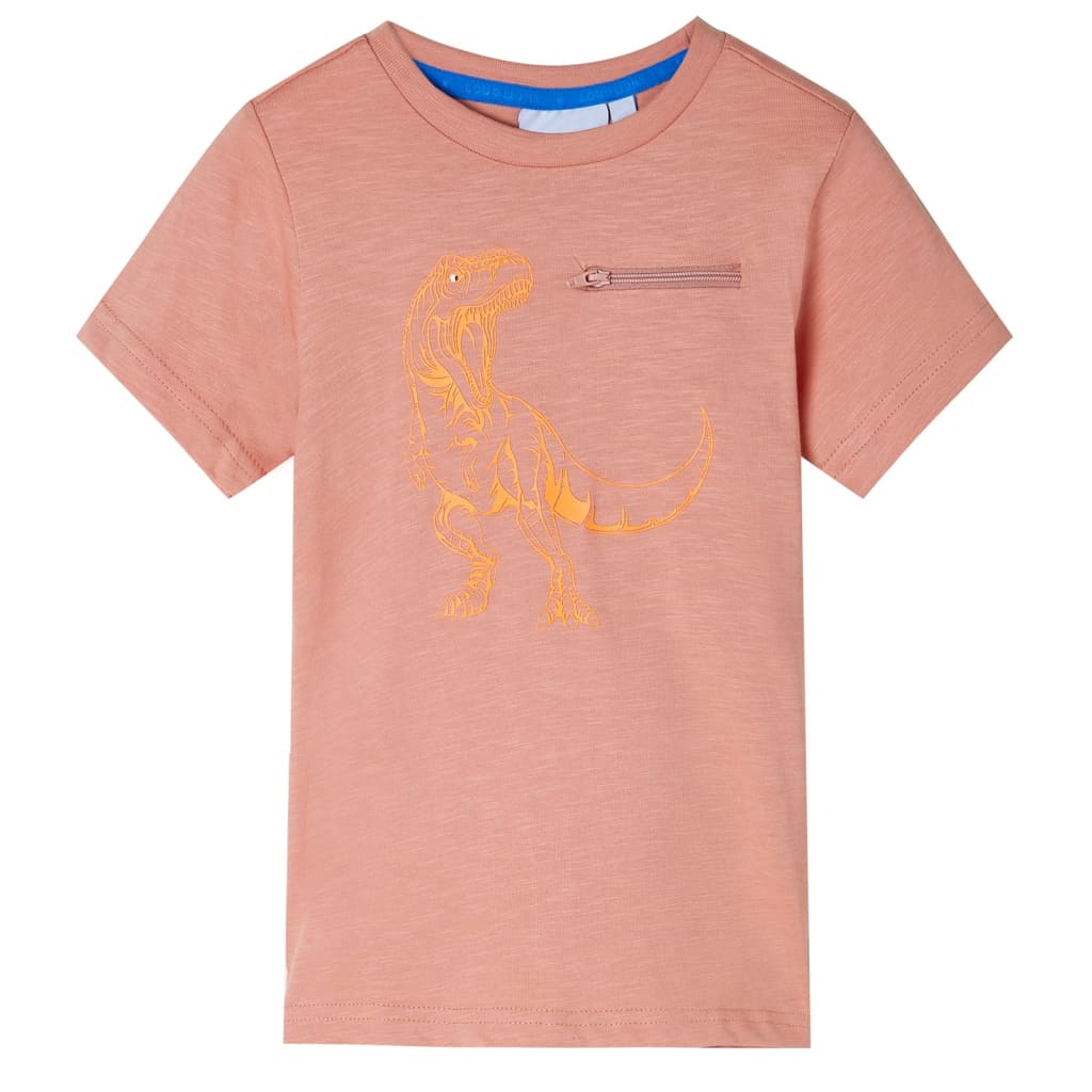 Maglietta Bambino Maniche Corte Arancione Chiaro 116