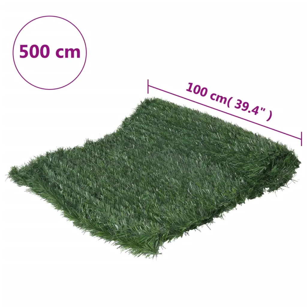 Recinzione Erba Artificiale Verde 1x5 m