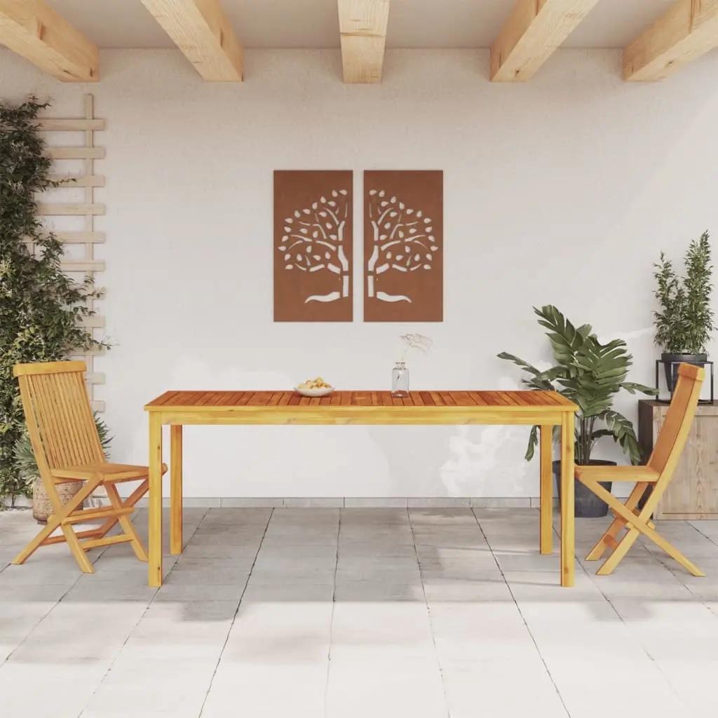 Tavolo da Pranzo da Giardino 180x90x75 cm Legno Massello Acacia