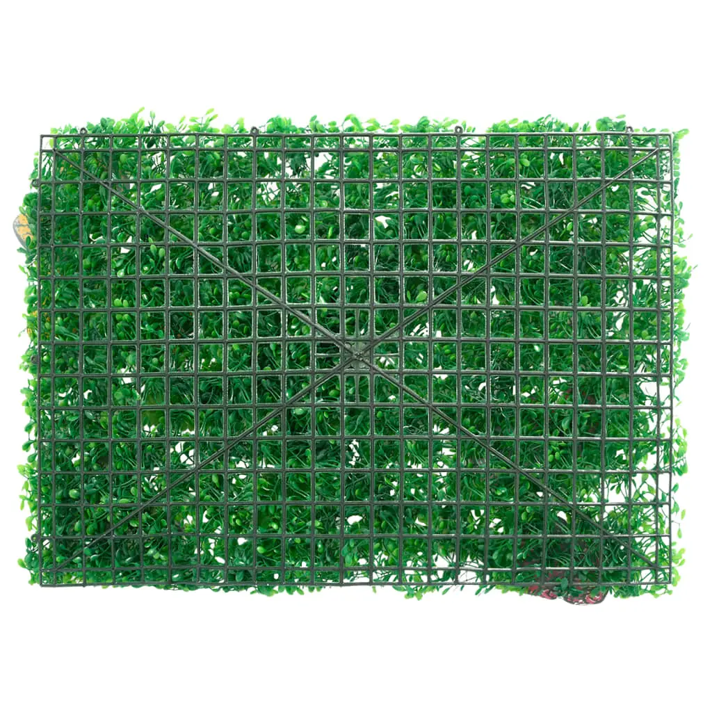Recinzione Piante Artificiali 24 pz Verde 40x60 cm