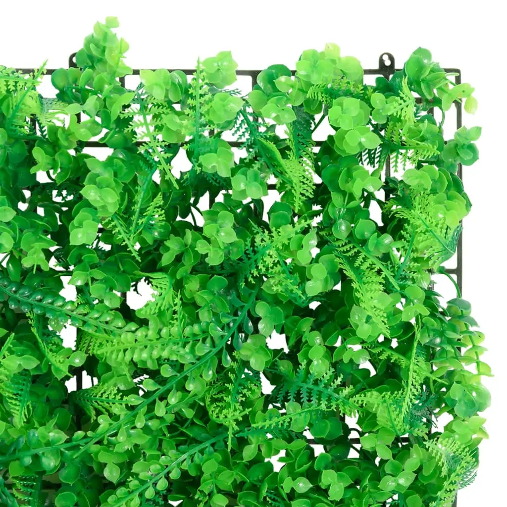 Recinzione Foglie Felce Artificiali 24 pz Verde 40x60 cm