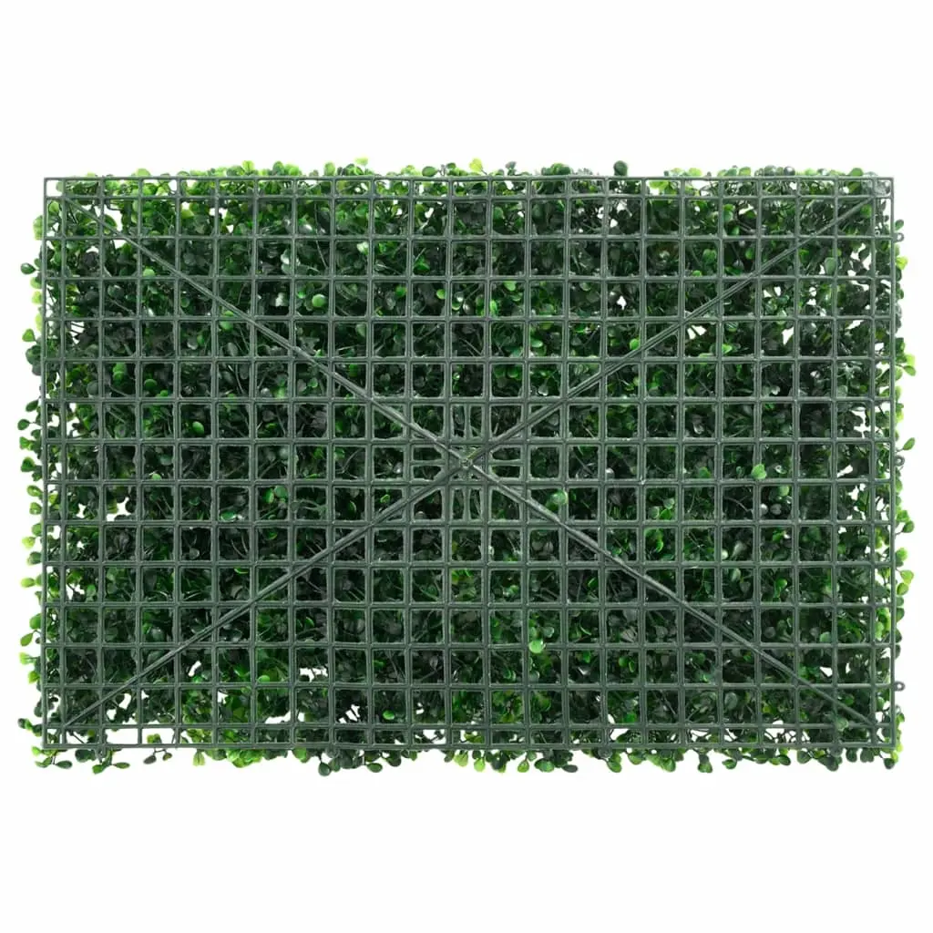 Recinzione Piante Artificiali 6 pz Verde 40x60 cm