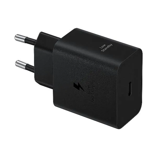 CHARGER 45W BLACK TYPE C CON CAVO