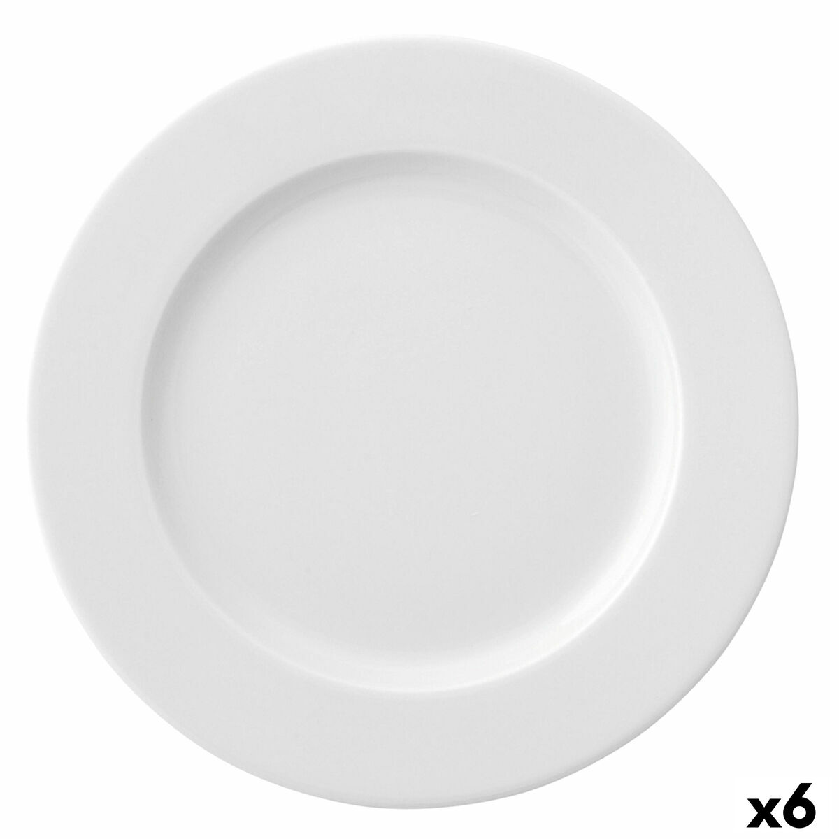 Piatto da pranzo Ariane Prime Bianco Ceramica Ø 29 cm (6 Unità)