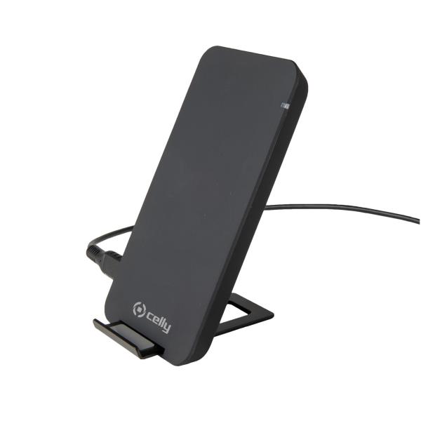 WIRELESS CHARGER PAD STAND 10W BK