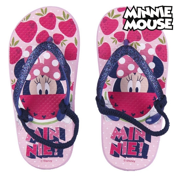 Ciabatte per Bambini Minnie Mouse Rosa