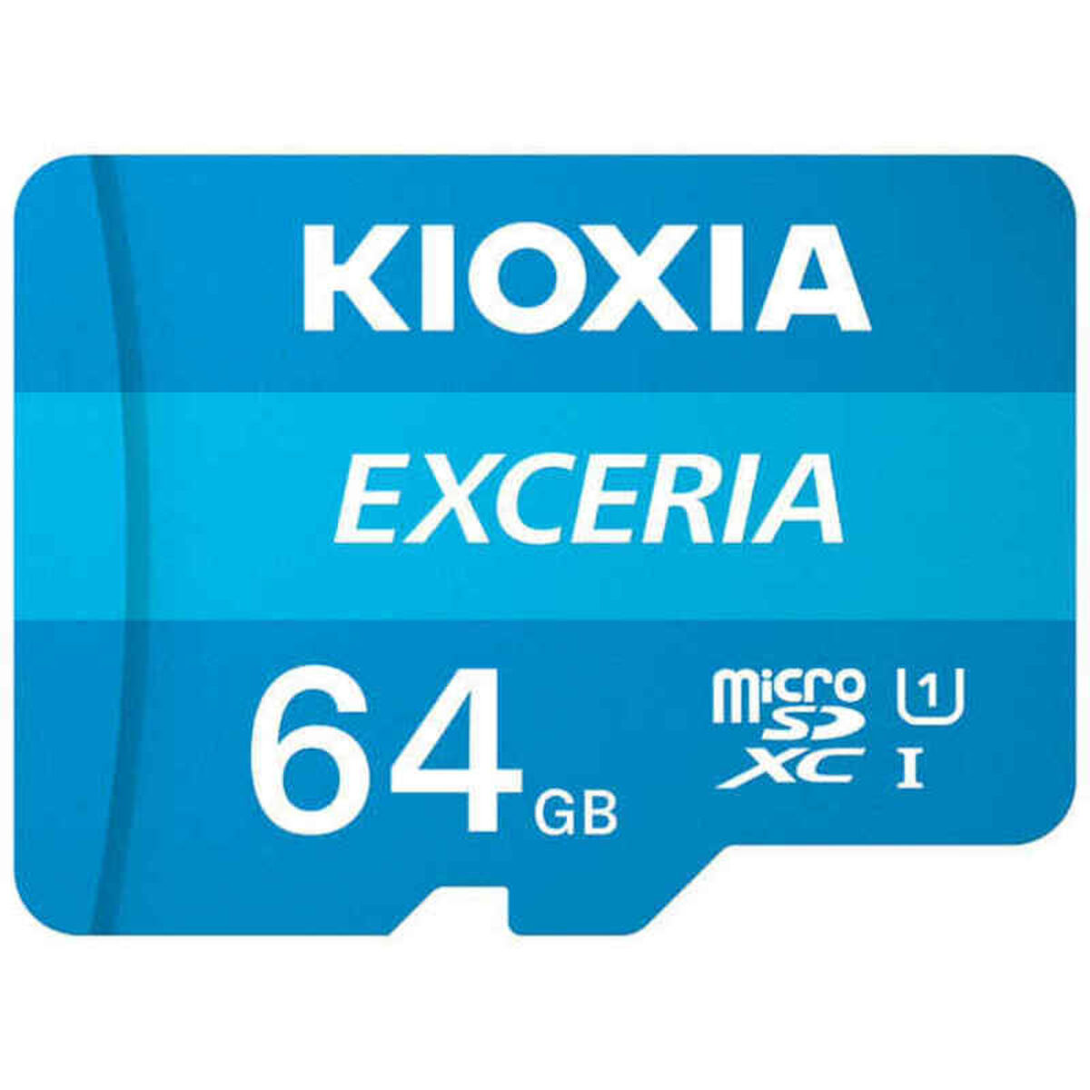Scheda Di Memoria Micro SD con Adattatore Kioxia Exceria UHS-I Classe 10 Azzurro