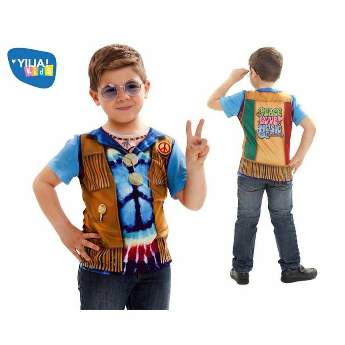 Costume per Bambini My Other Me Boy Hippie