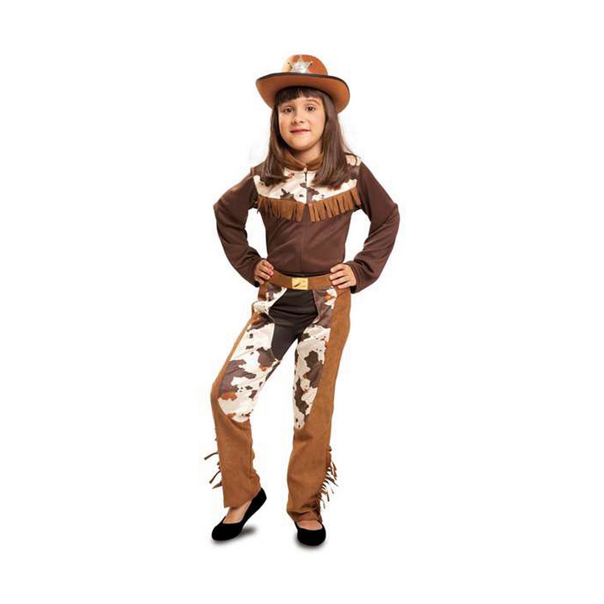 Costume per Bambini My Other Me Cowboy Donna