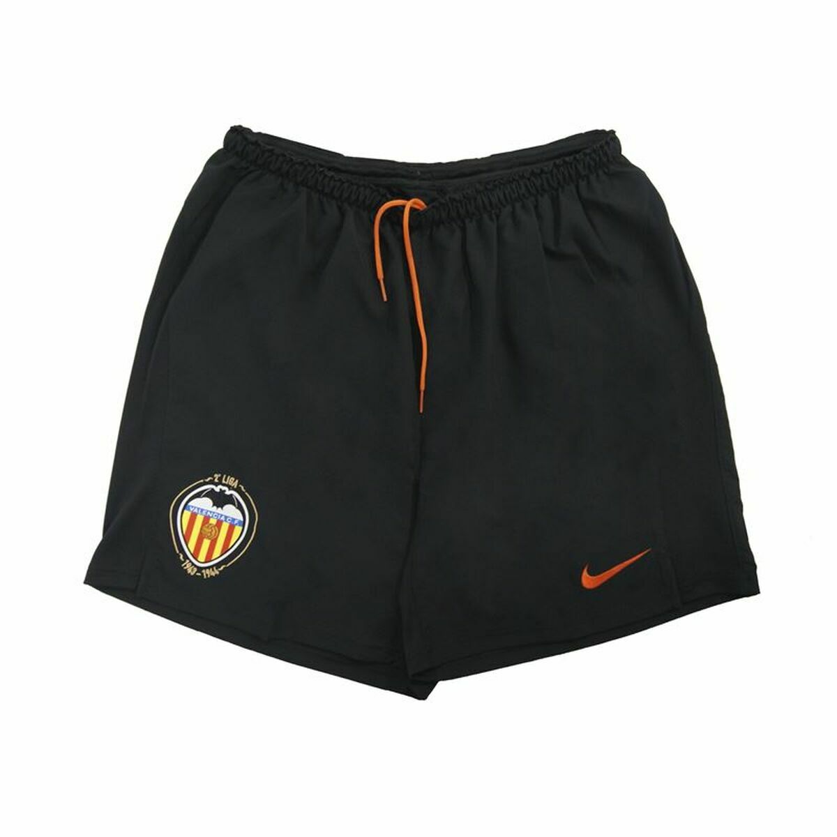 Pantaloni Corti Sportivi da Uomo Nike Valencia CF Home 07/08 Football Nero