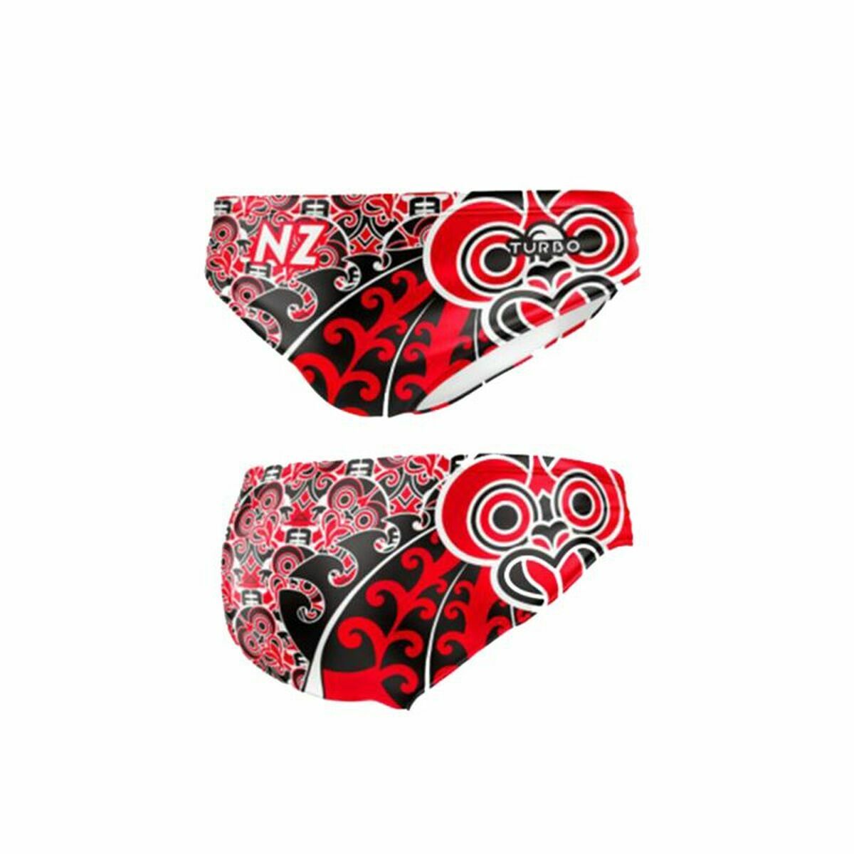 Costume da Bagno Uomo Turbo New Zealand 2023 Rosso