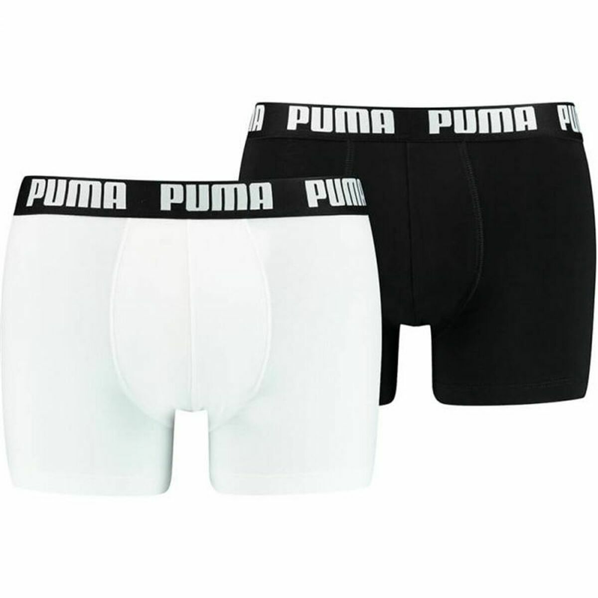 Boxer da Uomo Puma Basic Nero Bianco