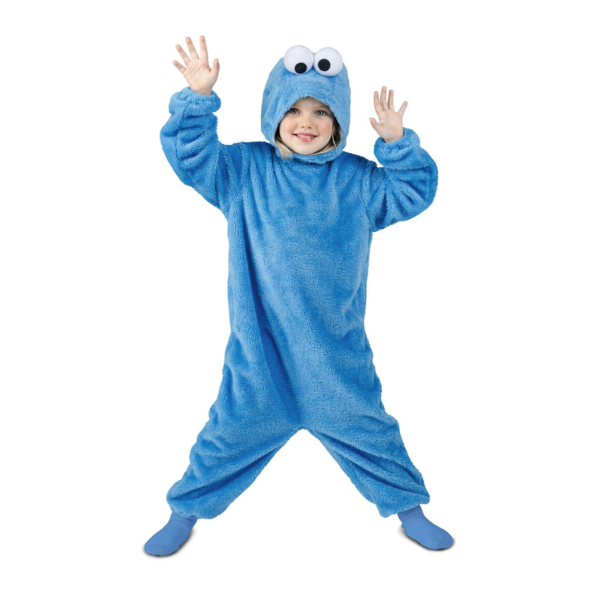 Costume per Bambini My Other Me Cookie Monster Sesame Street (2 Pezzi)