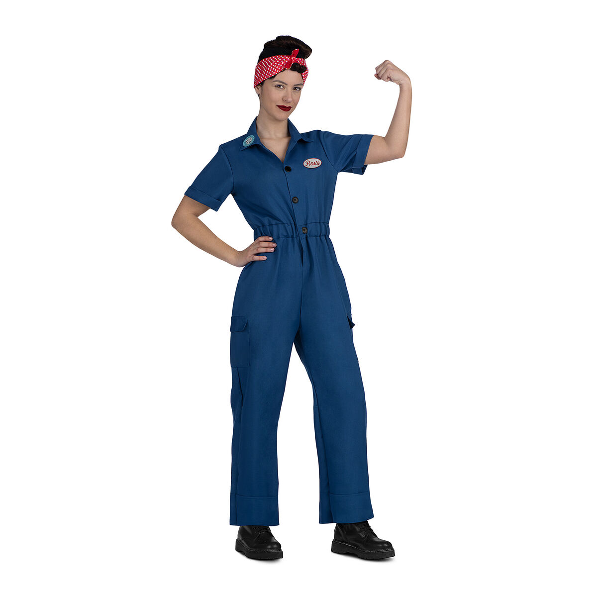 Costume per Adulti My Other Me Rosie the Riveter (3 Pezzi)