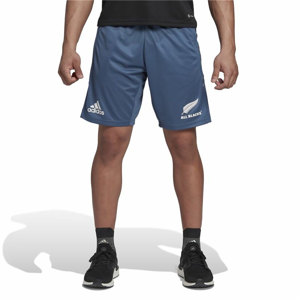 Pantaloni Corti Sportivi da Uomo Adidas All Blacks Azzurro