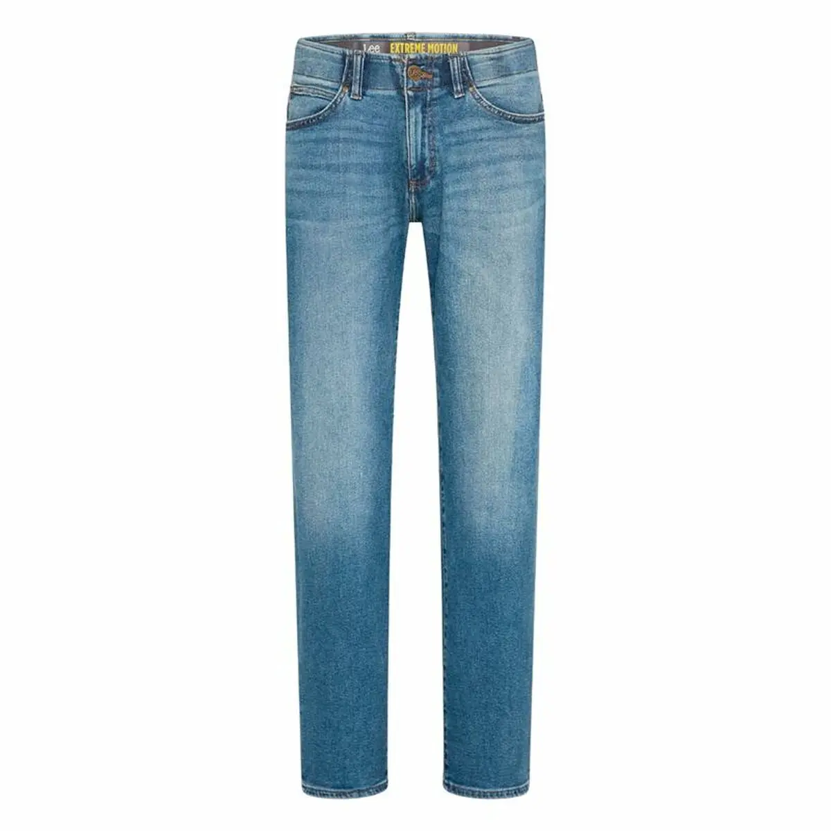 Jeans Uomo Lee Straight Fit Xm 32" Azzurro