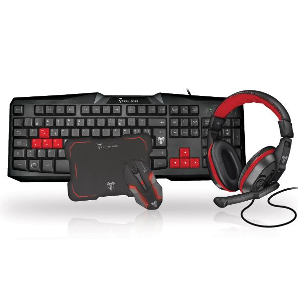 KIT GAMING TASTIERA MOUSE CUFFIE PA