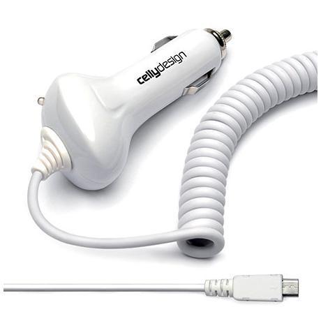 CAR CHARGER MICRO USB 1A/5W WHITE