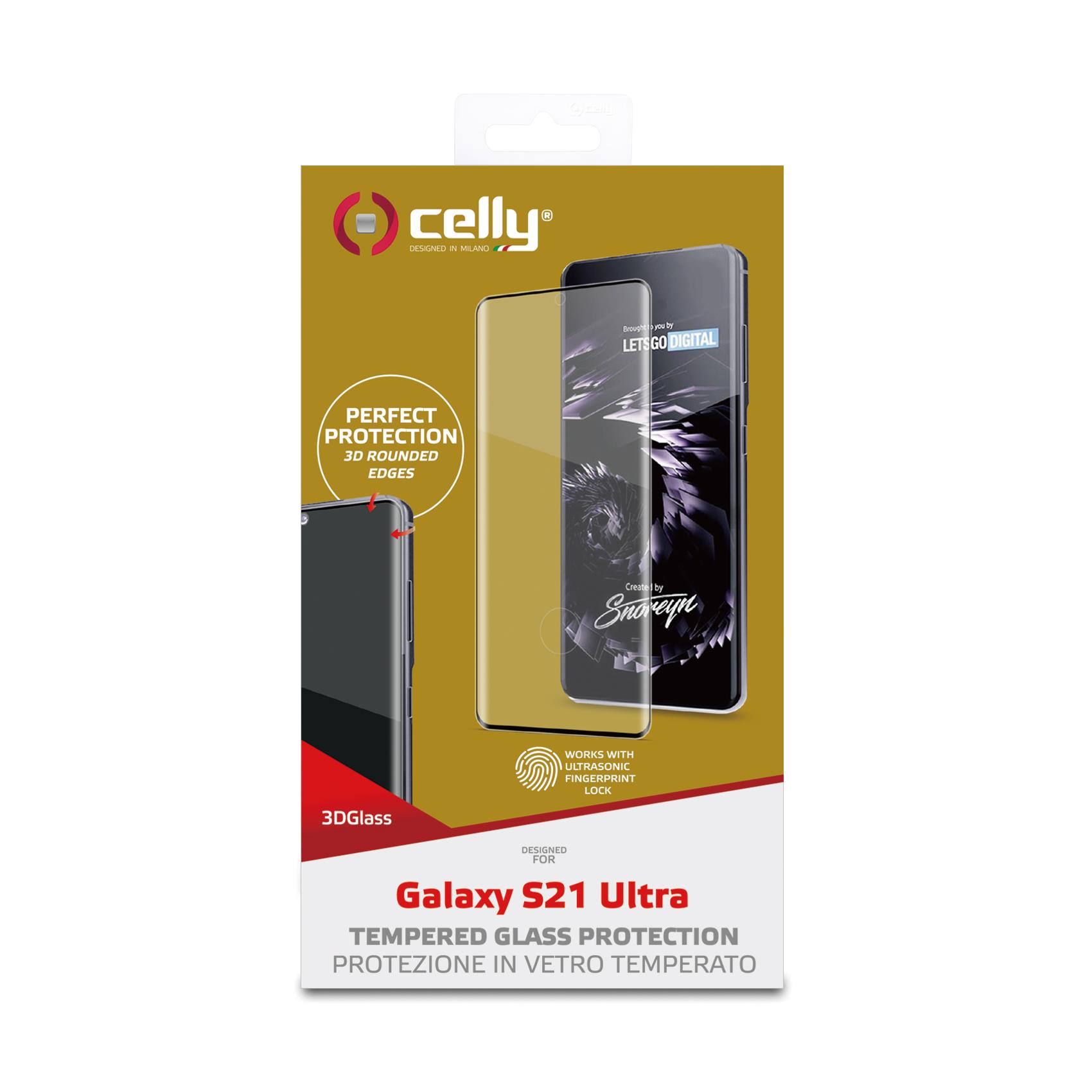 3D GLASS GALAXY S21 ULTRA 5G BLACK