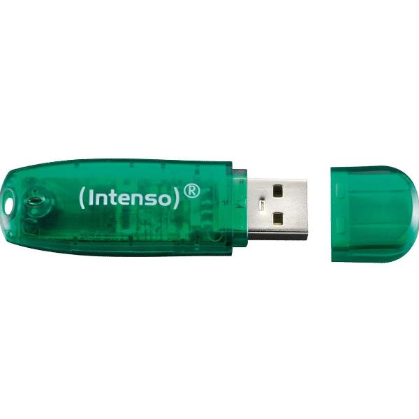 CHIAVETTA USB 8GB VERDE USB 2.0