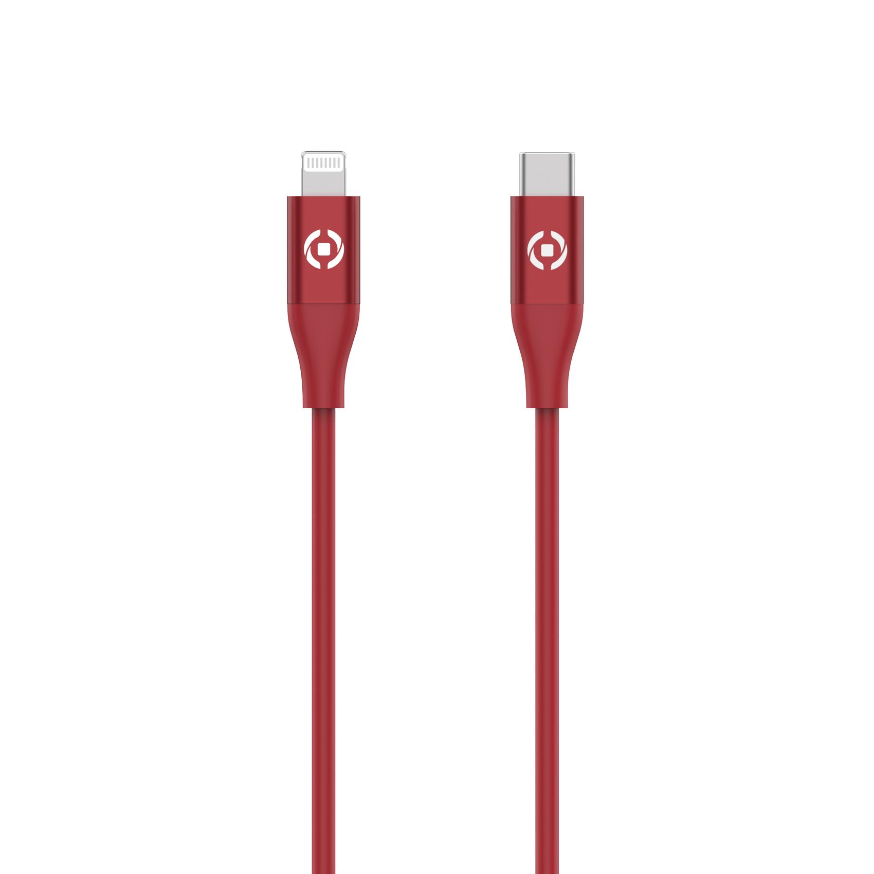 USB-C TO LIGHTNING 60W CABLE RED