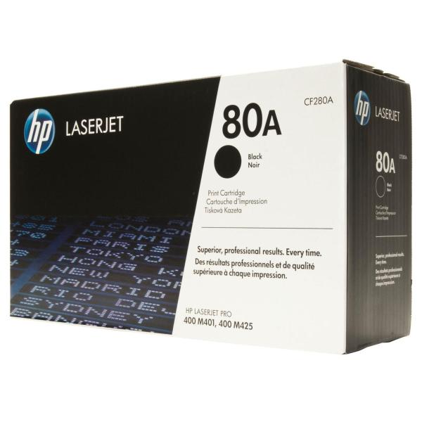 HP 80A BLACK LASERJET TONER 2700PG